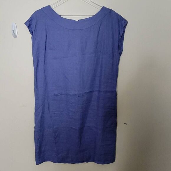 J. Jill Dresses & Skirts - J. Jill Love Linen Boho Lagenlook Minimalist Casual Boxy Tunic Shift Dress Small